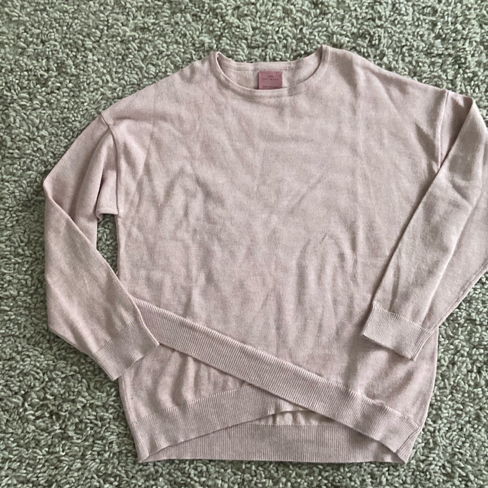 Zara knitwear winter collection, blush pink. Beautiful like new, size 8 girls.